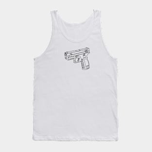 BLESSED GUN Tank Top